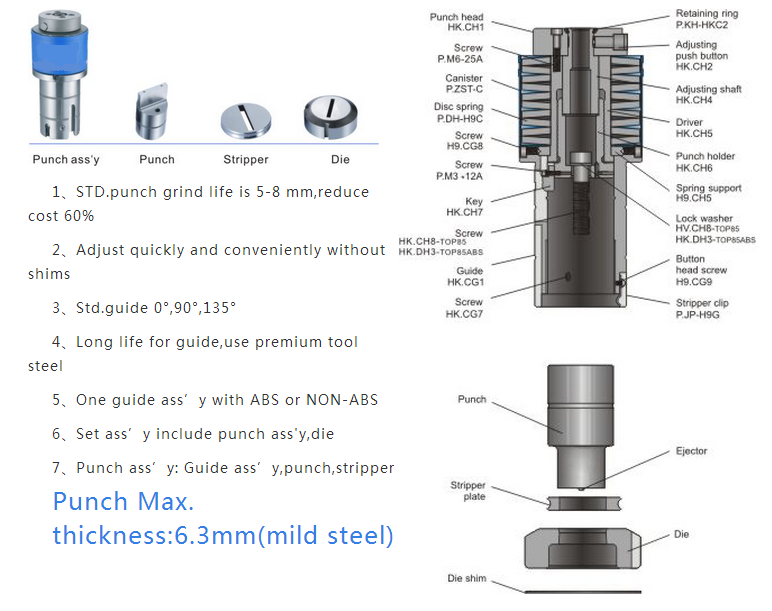 TURRET VT-300: C station THICK TURRET 43.00MM ROUND - Image 1